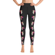 Funky Leaf Yoga Leggings - 57 Peaks